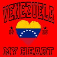 Venezuela Is In My Heart Proud Throwback Souvenir Gift Santa Hat thumb 1