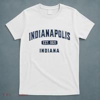 Visit Indianapolis Indiana Vintage Athletic Souvenir T-Shirt thumb 5