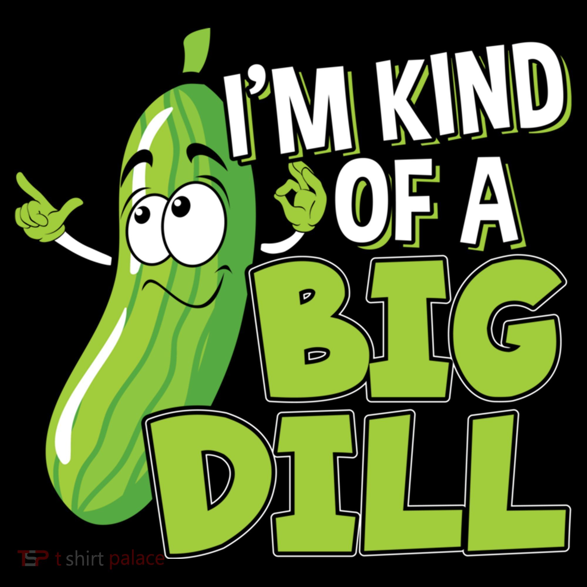 Vegan I'm Kind Of A Big Dill Gift Pickle Lover Cute Gift Coffee Mug