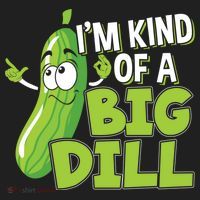 Vegan I'm Kind Of A Big Dill Gift Pickle Lover Cute Gift Beanie thumb 2