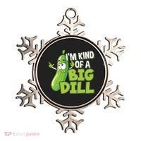 Vegan I'm Kind Of A Big Dill Gift Pickle Lover Cute Gift Ornament thumb 0