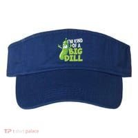 Vegan I'm Kind Of A Big Dill Gift Pickle Lover Cute Gift Visor thumb 0