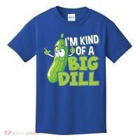 Vegan I'm Kind Of A Big Dill Gift Pickle Lover Cute Gift Kids T-Shirt thumb 0