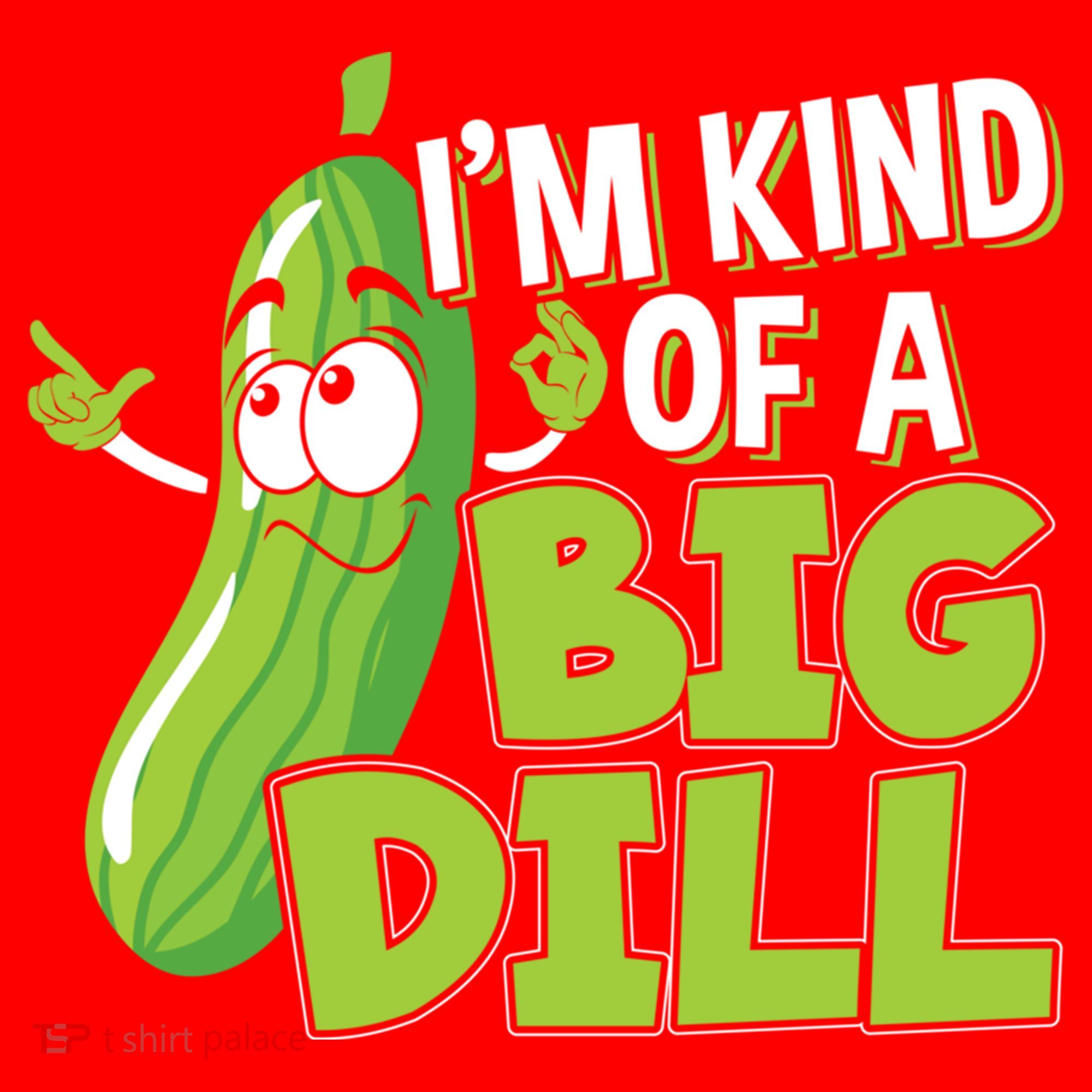 Vegan I'm Kind Of A Big Dill Gift Pickle Lover Cute Gift Santa Hat