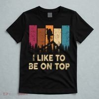 Vintage I Like Be On Top Mountain Hiker Gift Funny Hiking T-Shirt thumb 5