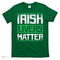 Vintage Irish Livers Matter St Patricks Day T-Shirt thumb 0
