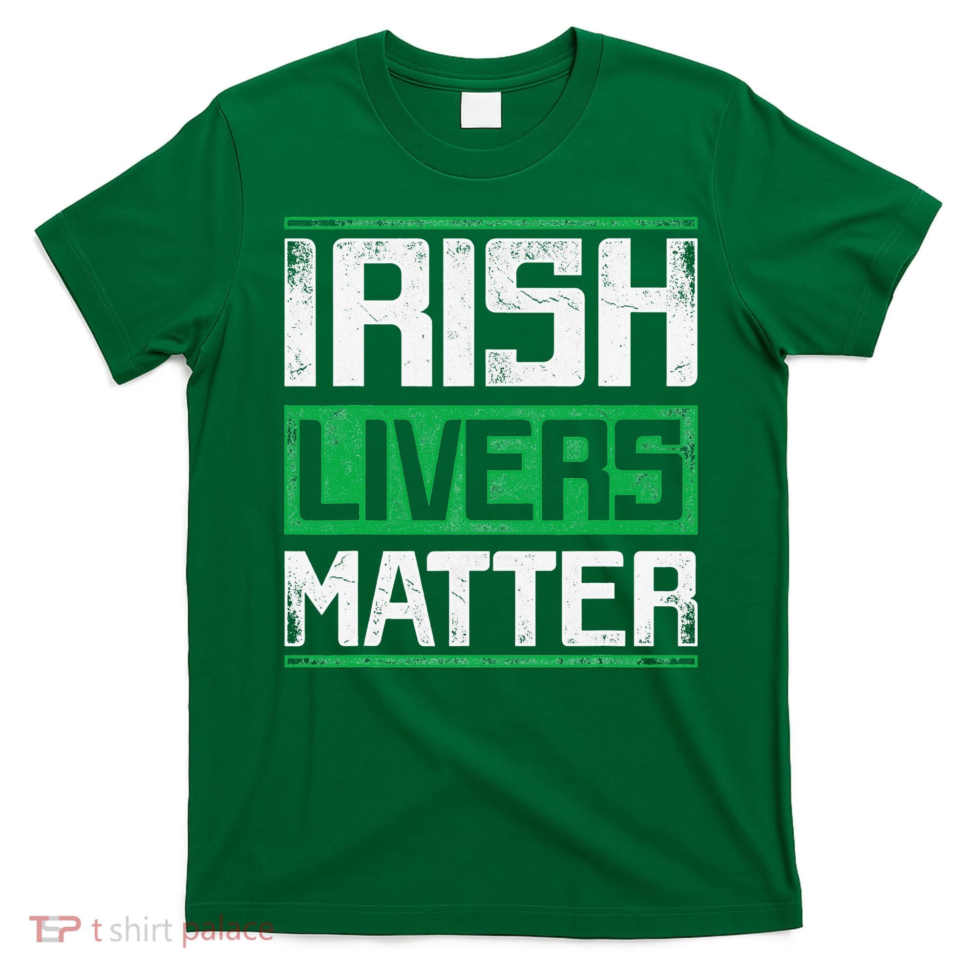 Vintage Irish Livers Matter St Patricks Day T-Shirt