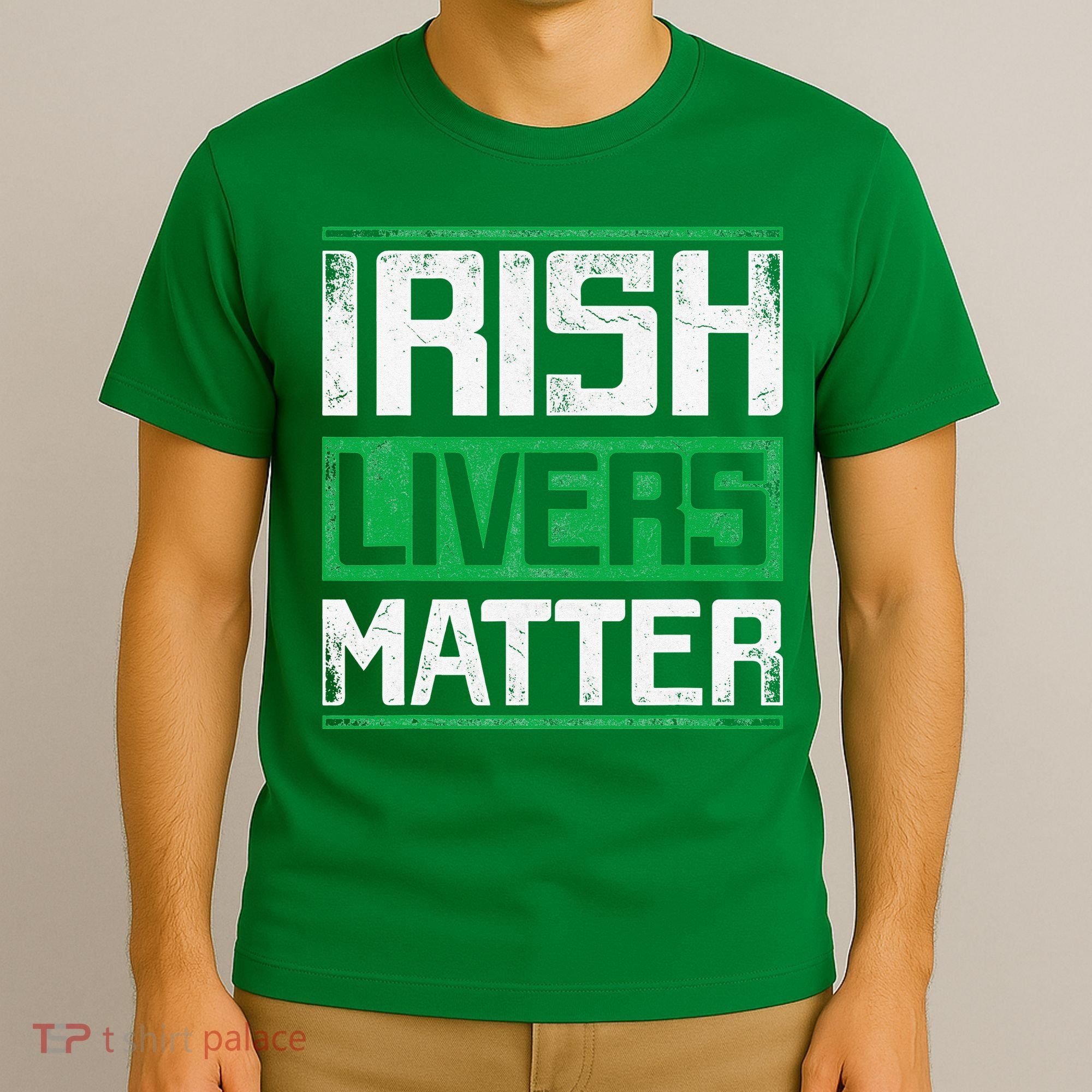 Vintage Irish Livers Matter St Patricks Day T-Shirt
