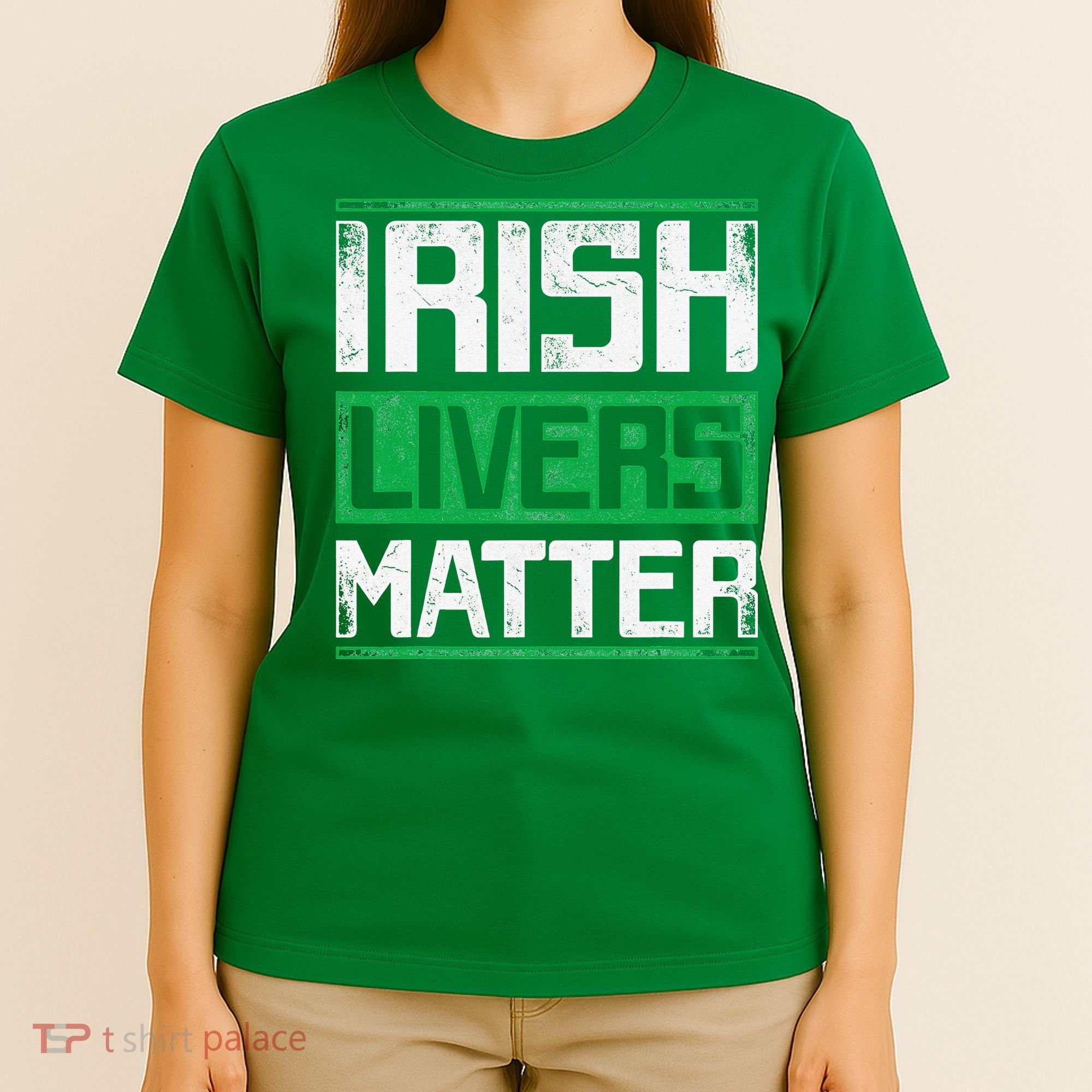 Vintage Irish Livers Matter St Patricks Day T-Shirt