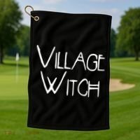 Village Witch Golf Towel thumb 1