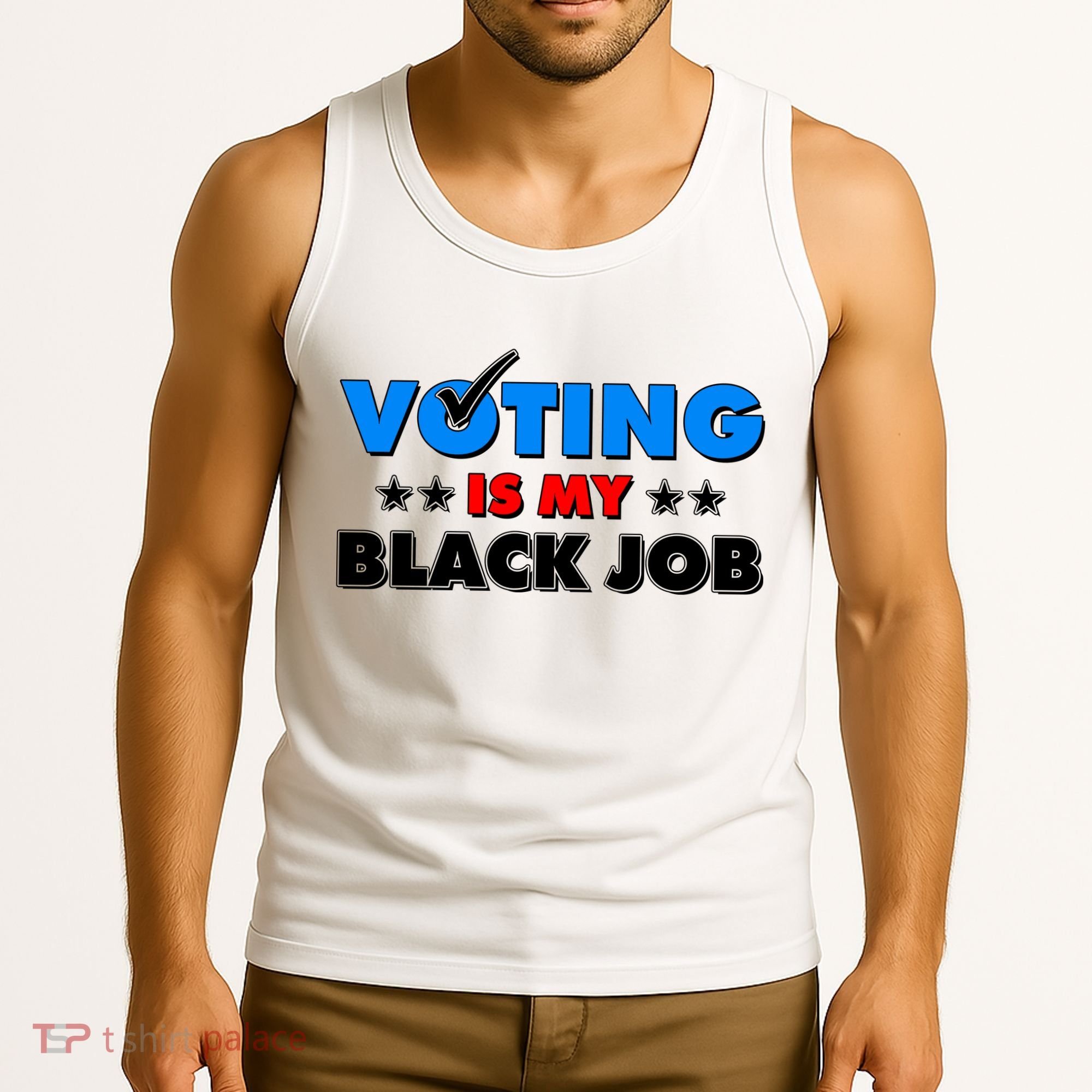 Voting Is My Black Job 2024 Election Tank Top