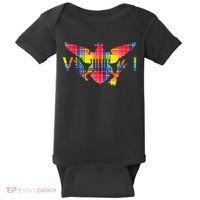 Virgin Islands Madras VI Flag Baby Bodysuit thumb 0
