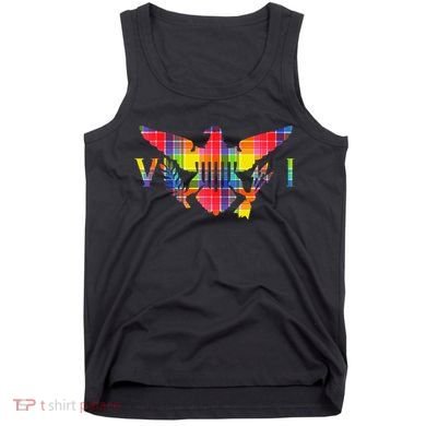 Virgin Islands Madras VI Flag Tank Top