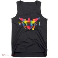 Virgin Islands Madras VI Flag Tank Top thumb 0