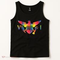 Virgin Islands Madras VI Flag Tank Top thumb 2