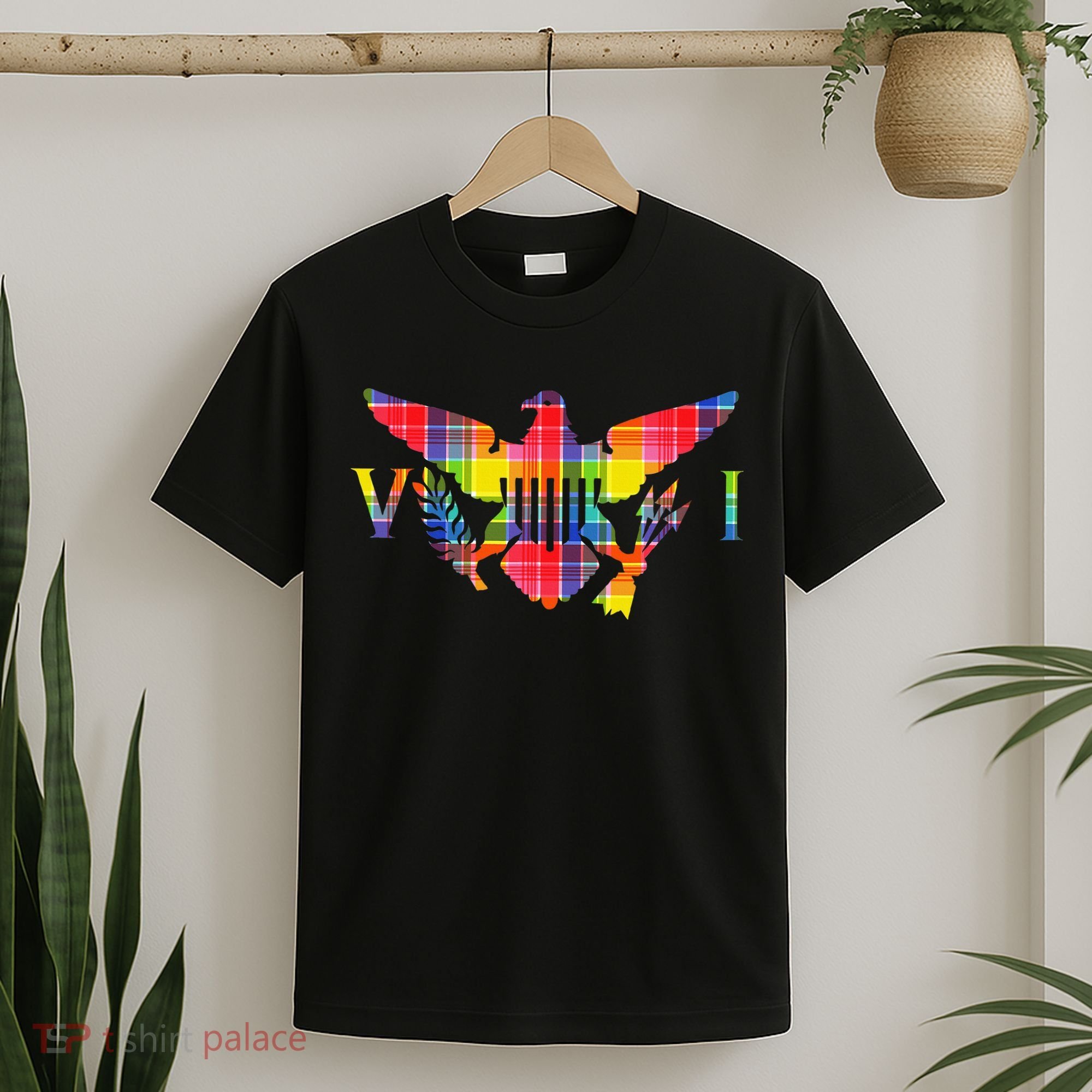 Virgin Islands Madras VI Flag T-Shirt