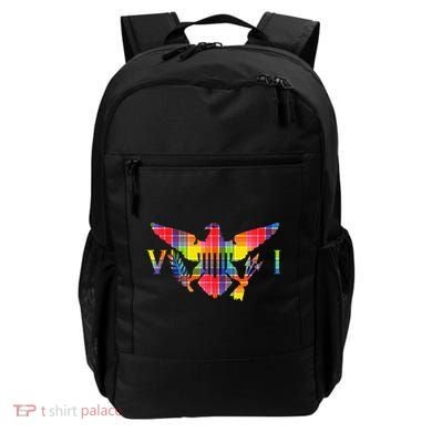 Virgin Islands Madras VI Flag Backpack