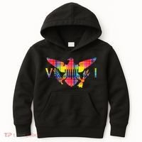 Virgin Islands Madras VI Flag Kids Hoodie thumb 0