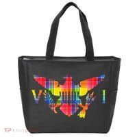 Virgin Islands Madras VI Flag Tote Bag thumb 0