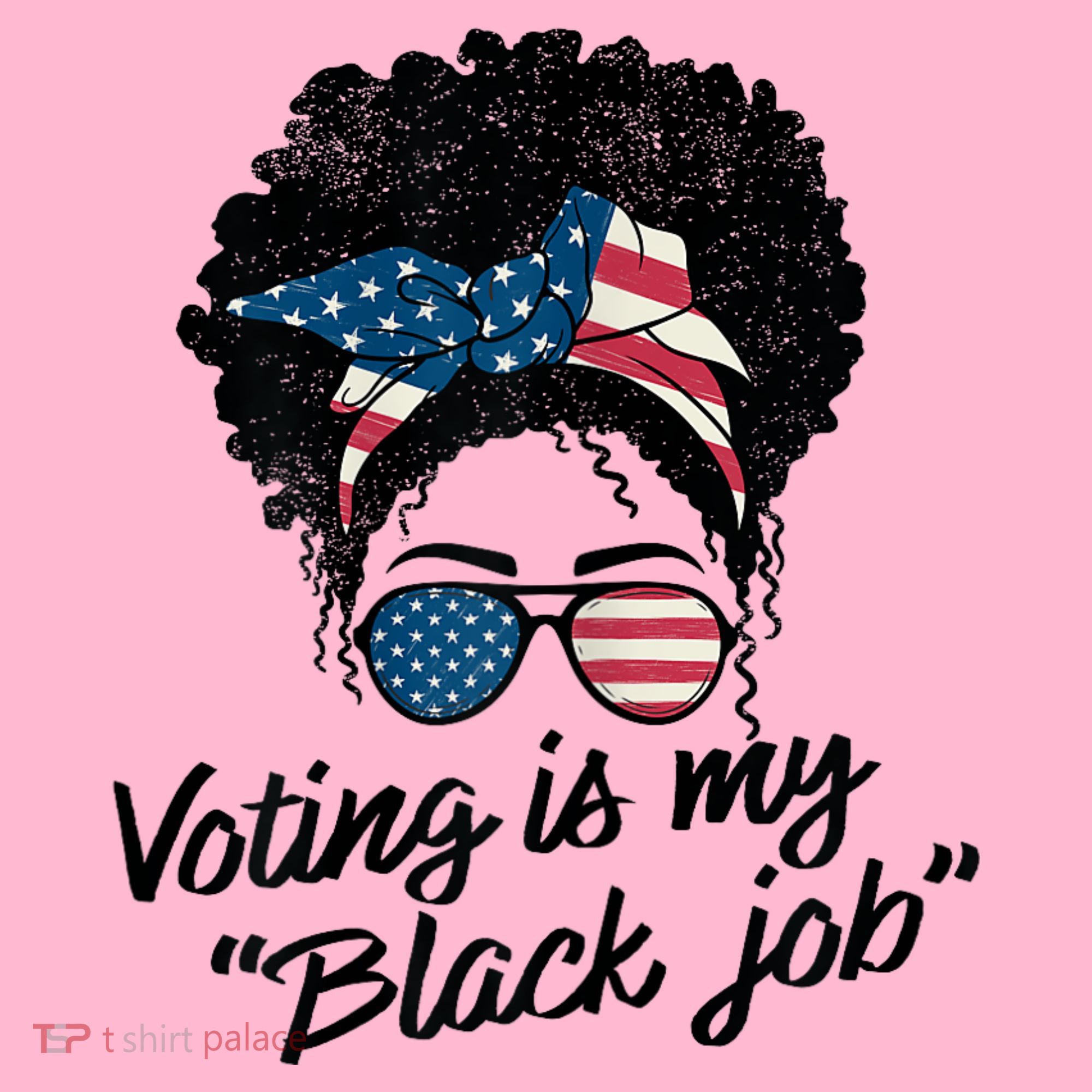Voting Is My Black Job Coaster