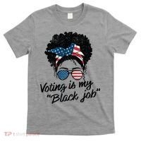 Voting Is My Black Job T-Shirt thumb 0