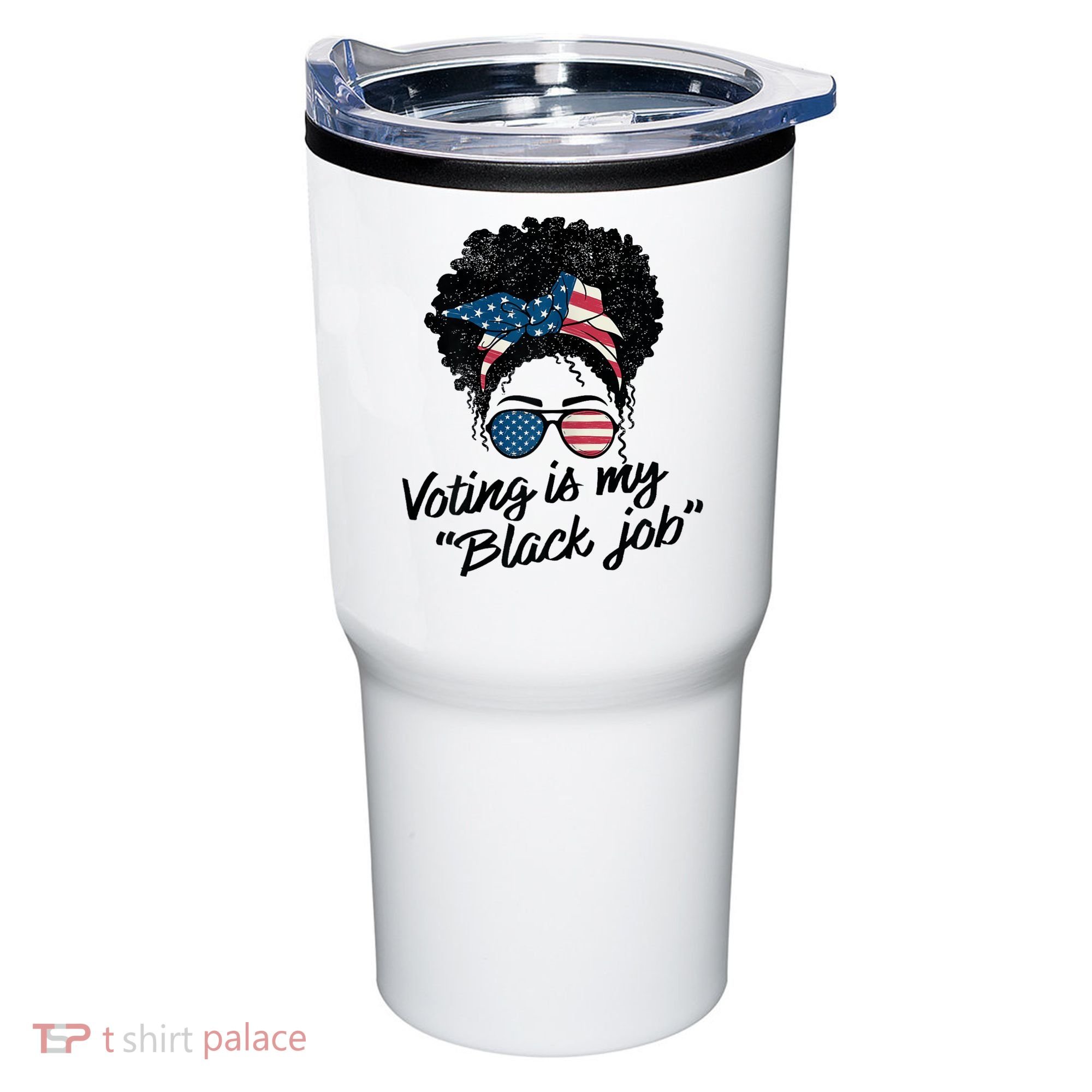 Voting Is My Black Job Tumbler