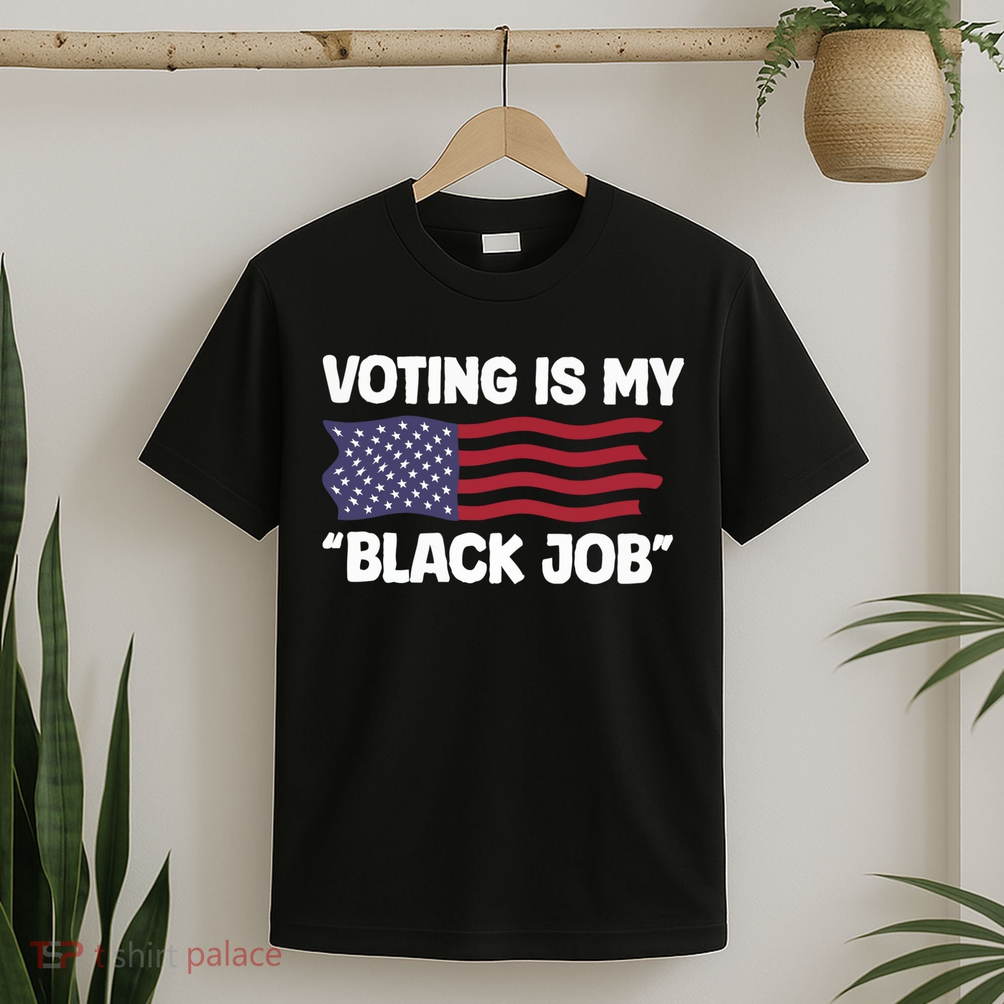 Voting Is My Black Job America T-Shirt