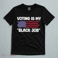 Voting Is My Black Job America T-Shirt thumb 5