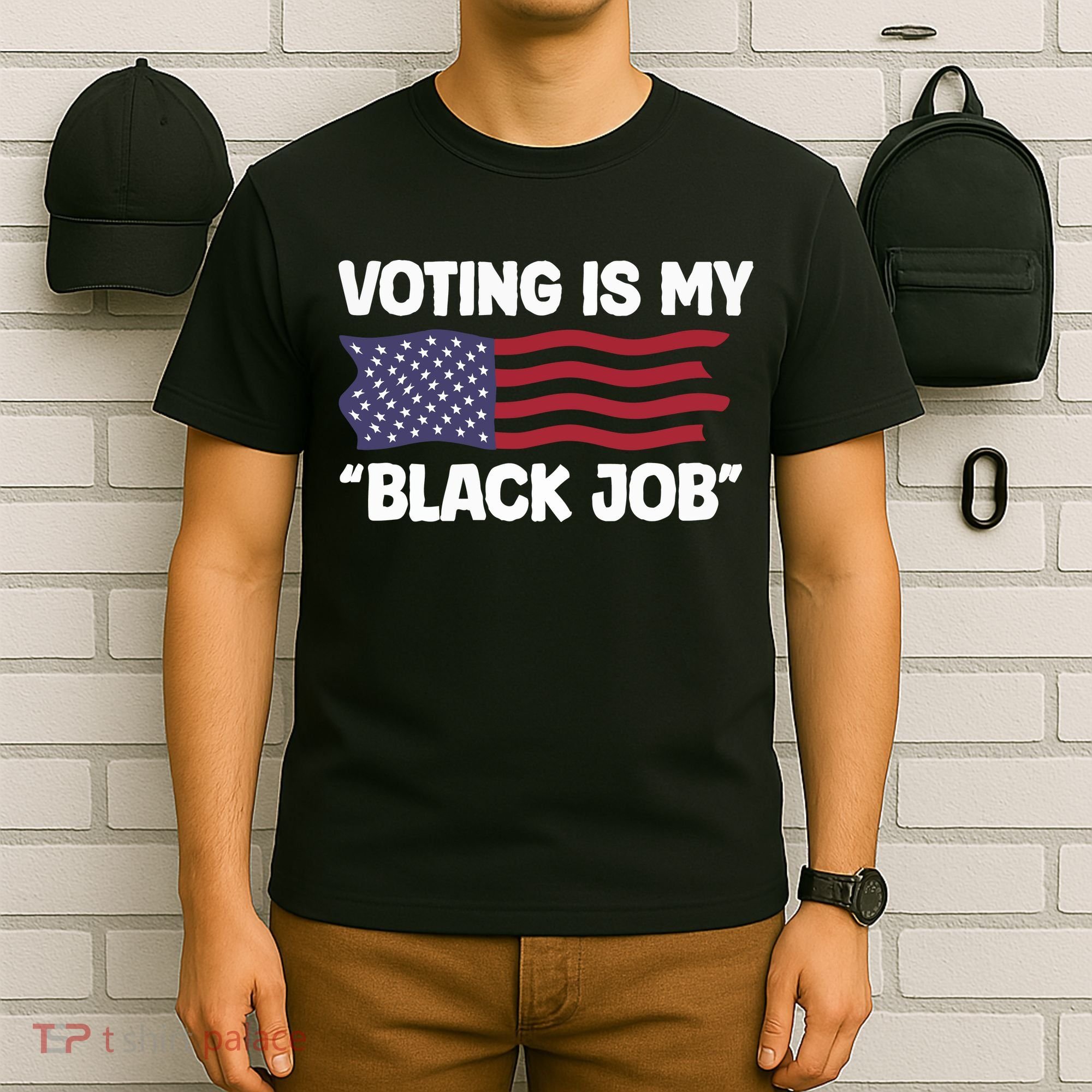 Voting Is My Black Job America T-Shirt