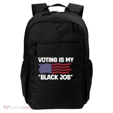 Voting Is My Black Job America Backpack