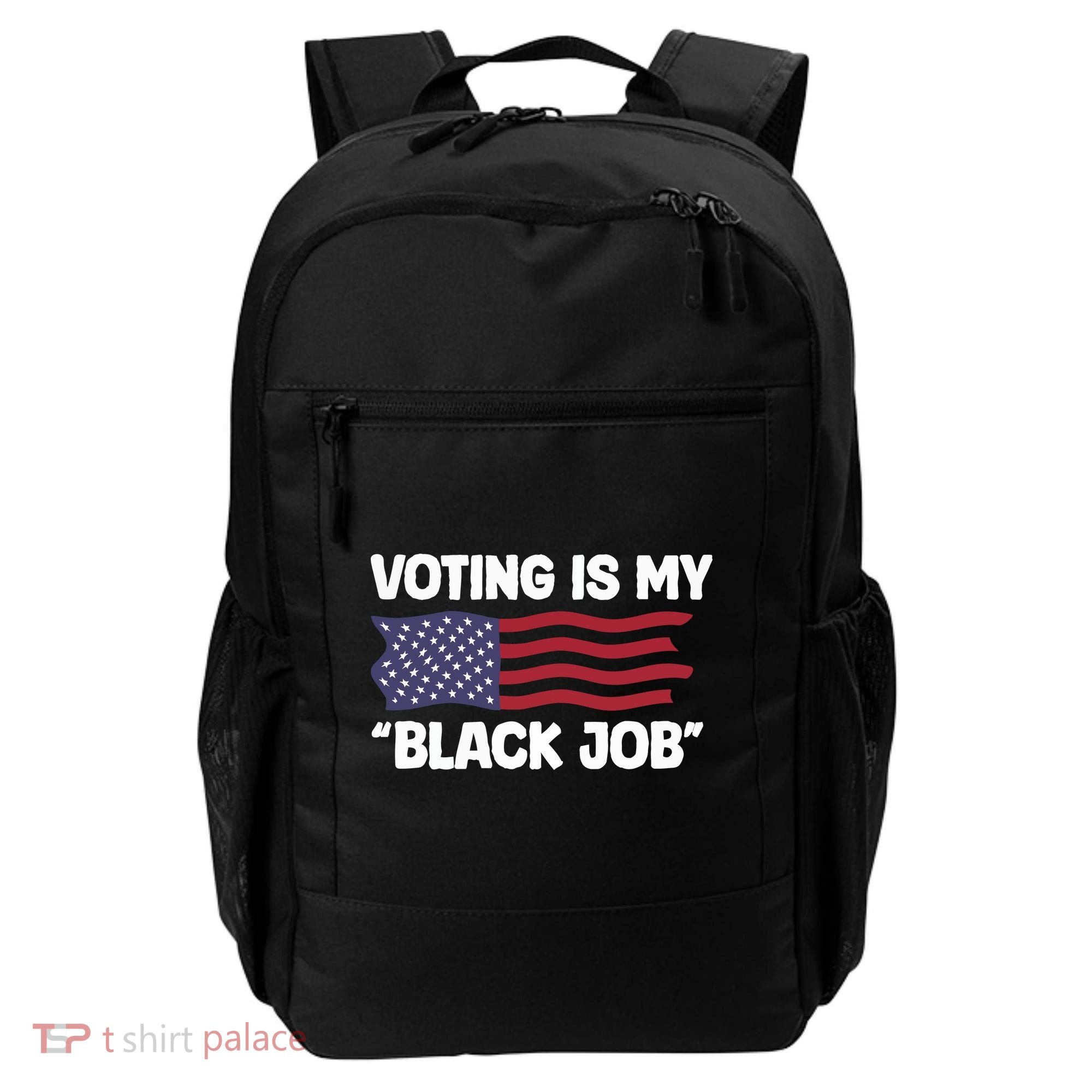 Voting Is My Black Job America Backpack