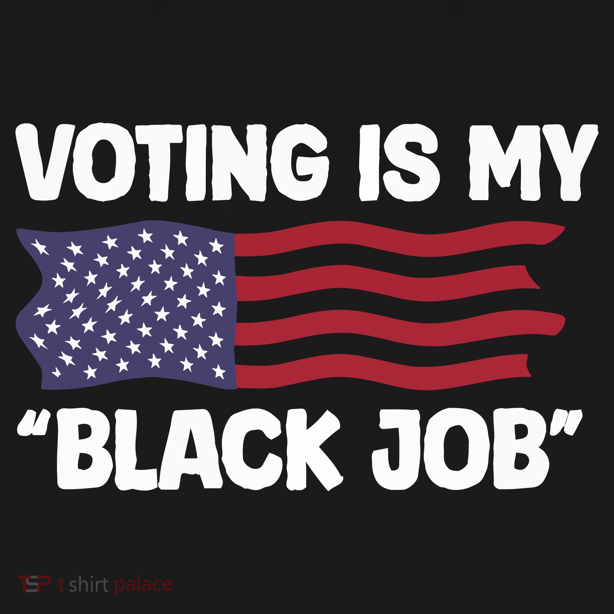Voting Is My Black Job America Backpack