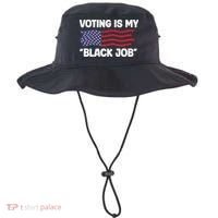 Voting Is My Black Job America Bucket Hat thumb 0