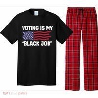 Voting Is My Black Job America Pajama Set thumb 0