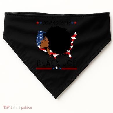 Voting Is My Black Job Black American Voting USA-Made Doggie Bandana