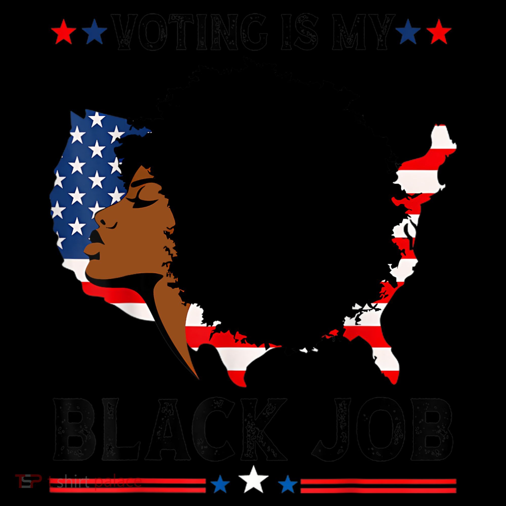 Voting Is My Black Job Black American Voting Coffee Mug