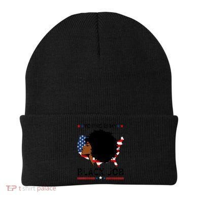 Voting Is My Black Job Black American Voting Beanie