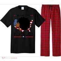 Voting Is My Black Job Black American Voting Pajama Set thumb 0