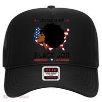 Voting Is My Black Job Black American Voting Hat thumb 0