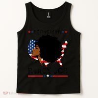 Voting Is My Black Job Black American Voting Tank Top thumb 2