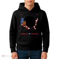 Voting Is My Black Job Black American Voting Kids Hoodie thumb 4