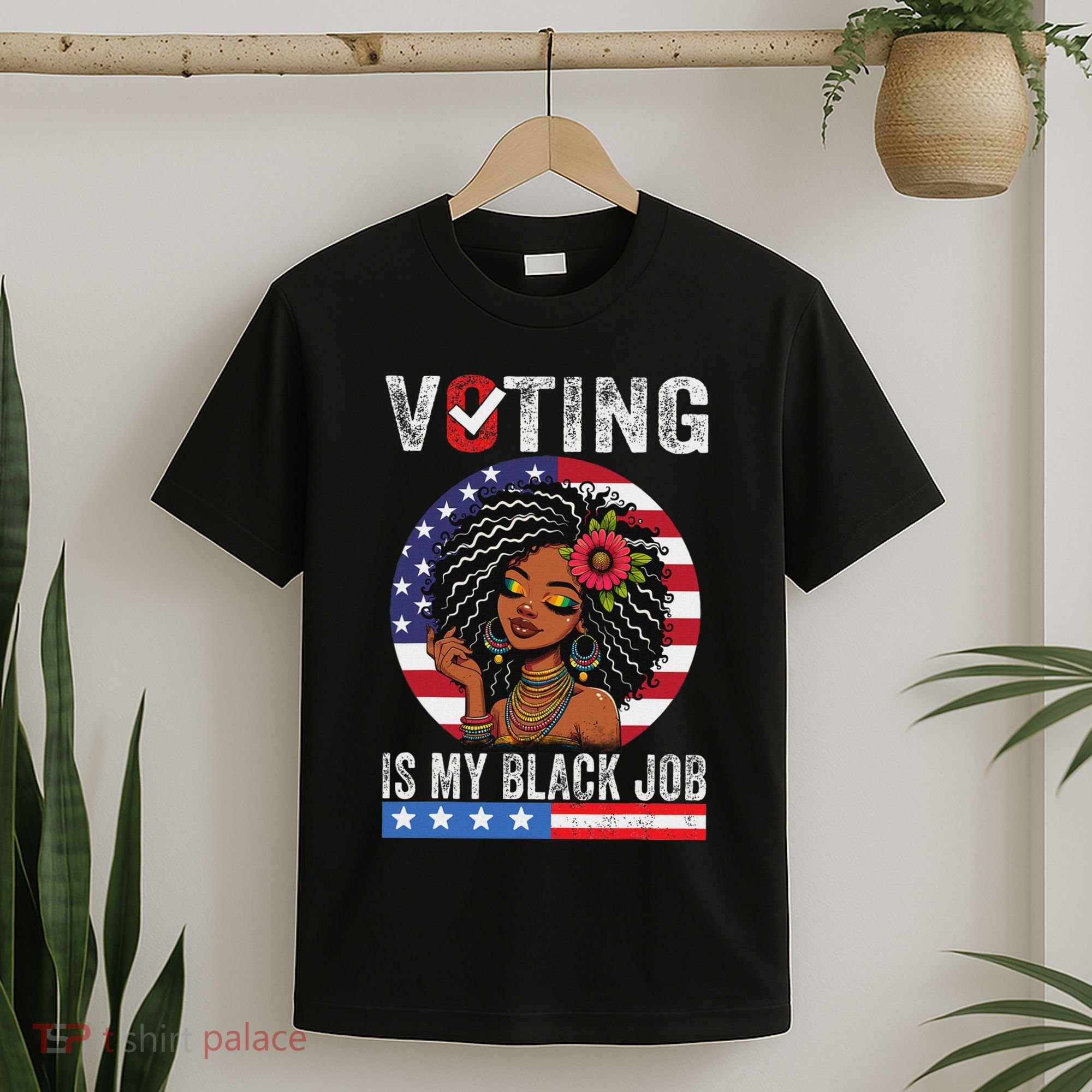 Voting Is My Black Job T-Shirt