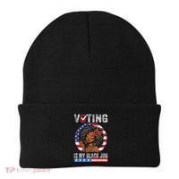 Voting Is My Black Job Beanie thumb 0