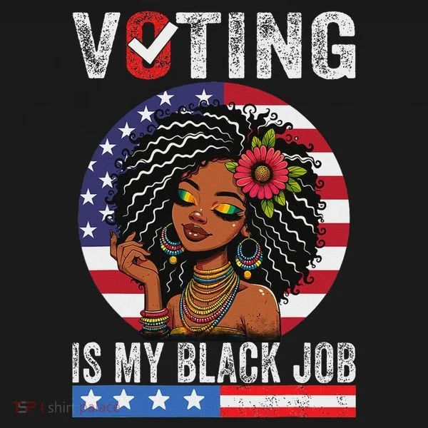 Voting Is My Black Job Baby Bodysuit