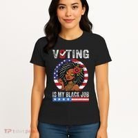 Voting Is My Black Job Women's T-Shirt thumb 4