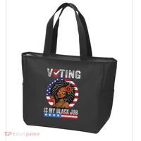Voting Is My Black Job Tote Bag thumb 3