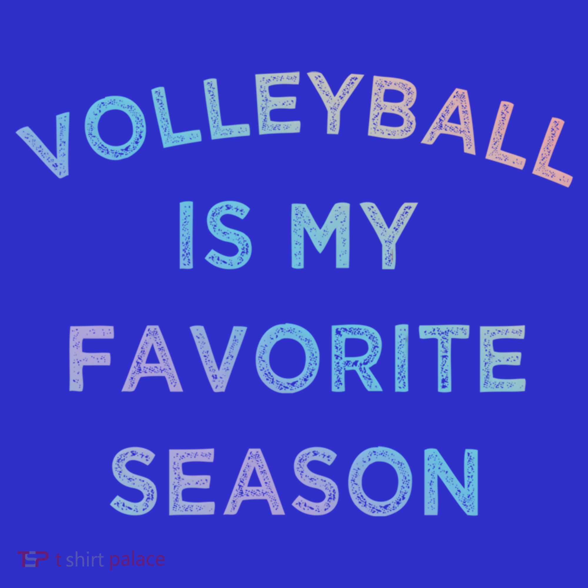 Volleyball Is My Favorite Season Volleyball Lovers Players Great Gift Mousepad
