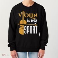 Violin Is My Sport Violinist Violin Player Instrument Women's Sweatshirt thumb 0