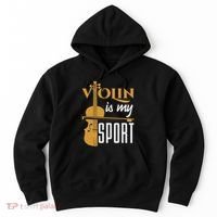 Violin Is My Sport Violinist Violin Player Instrument Hoodie thumb 0