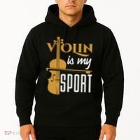 Violin Is My Sport Violinist Violin Player Instrument Hoodie thumb 2